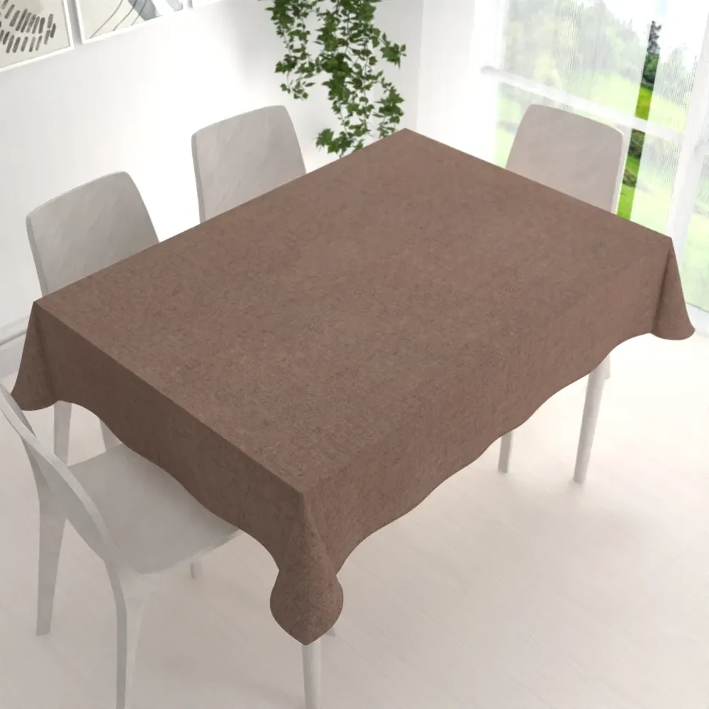 Biante Dekoračný obdĺžnikový obrus Porto PRT-016 Hnedá režná 60x100 cm