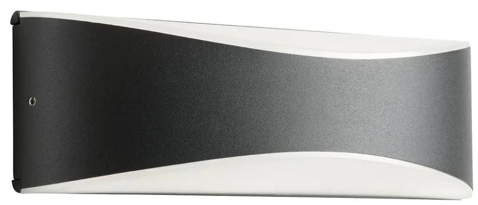 Redo 90126 - LED vonkajšie nástenné svietidlo AXEL LED/7W/230V 3000 IP65 antracit