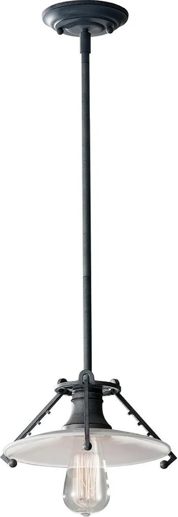 XXXLutz ZÁVESNÉ SVIETIDLO, 25.4/20.4 cm Elstead Lighting - Interiérové svietidlá - 009093111402