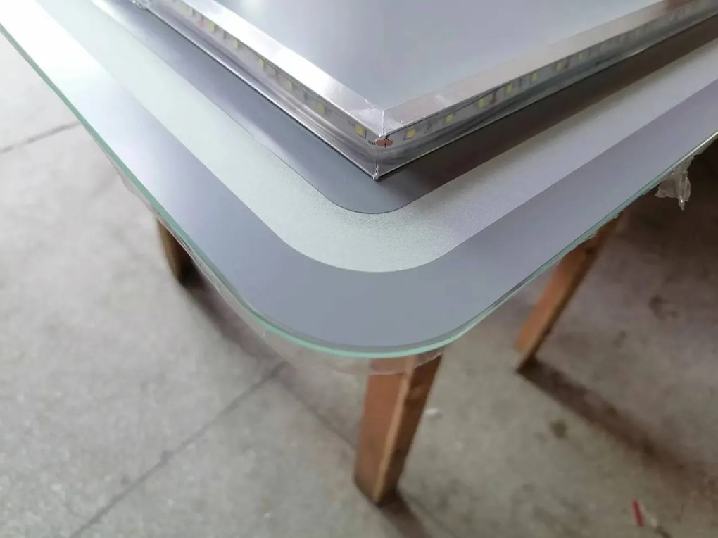 Erga Isabella, LED zrkadlo 120x80cm, 3105 lm, 6500K, predné/zadné osvetlenie, ERG-V01-129-1280-00
