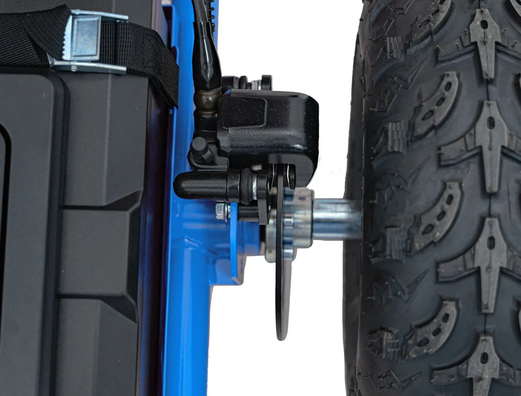 Ramiz Elektrická motokára MAIGHTY Modrá