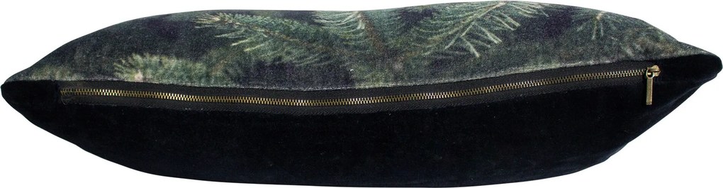Zamatový vankúš s jedľovými vetvičkami - 50 * 30 * 15cm