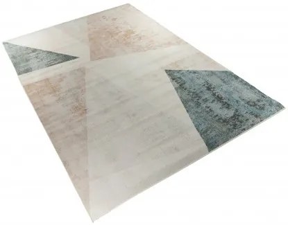 Koberec CRYSTAL PRINT ružový / modrý