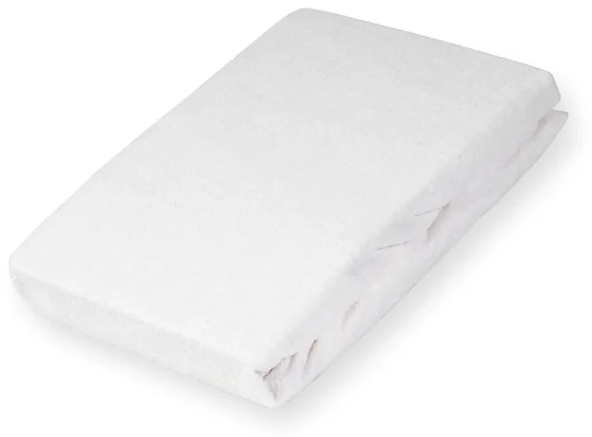 Froté napínacie prestieradlo FR-031 Biele 100 x 200 - výška 20 cm