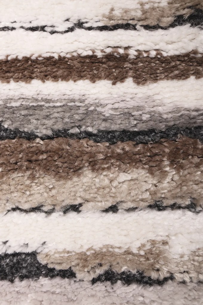 Koberec Bonanza 9202B CREAM/GREY rozmery koberec: 80x150 cm