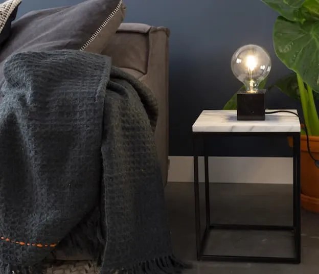 Zuiver Bolch stolná lampa - Čierny mramor