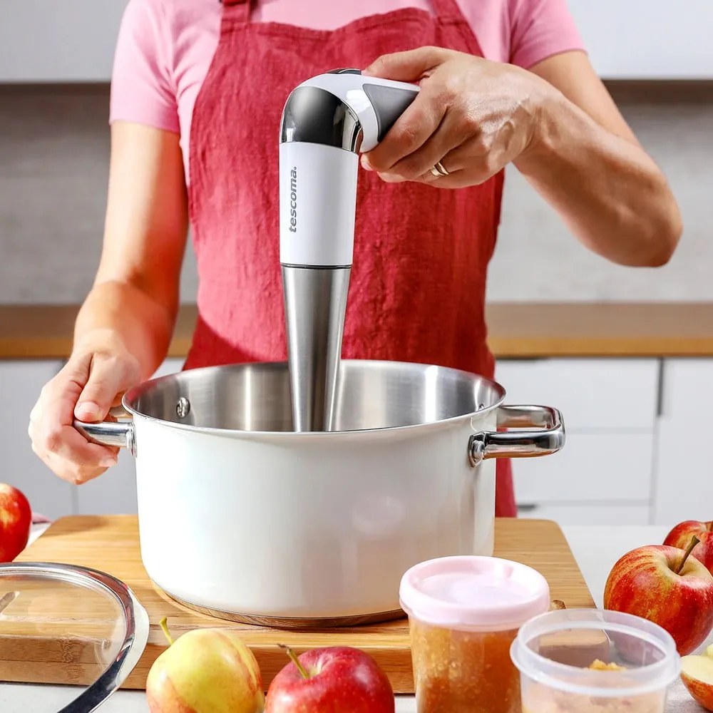 Mixér v bielej a striebornej farbe Grand chef – Tescoma