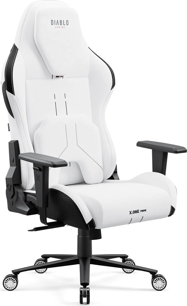 Herné kreslo biele Normal Size: Diablo X-One Prime Ghosted White