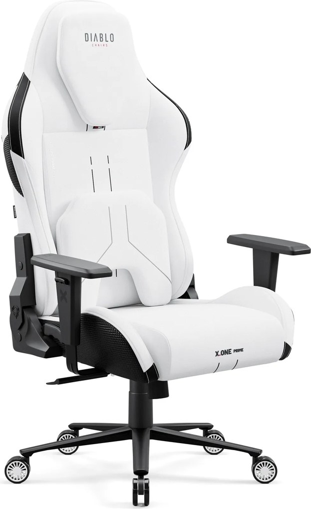 Biele herné kreslo Diablo X.One Prime, Normal Size, Ghosted White