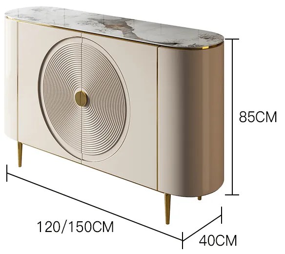 EXKLUZÍVNA KOMODA LARKIN 150 cm