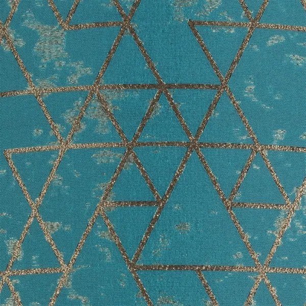 Luster na lanku REZO 1xE27/60W/230V tyrkysová