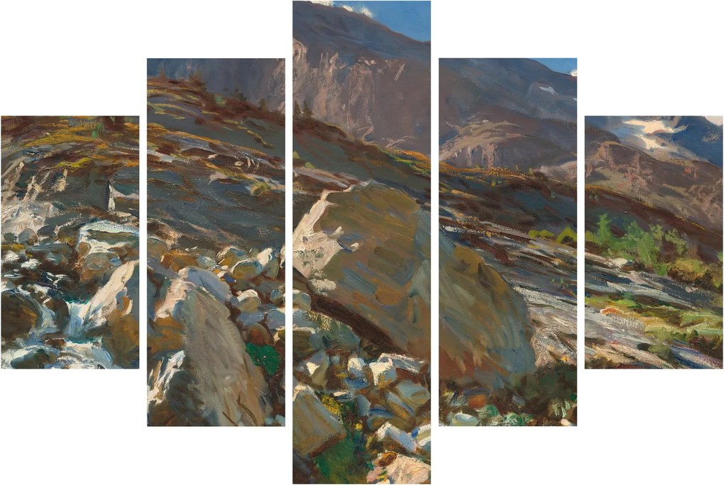 Obraz - John Singer Sargent, Simplon Pass, reprodukcia (150x105 cm)