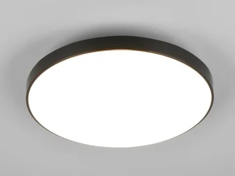 Stropné LED osvetlenie Spica 27 cm, čierne%