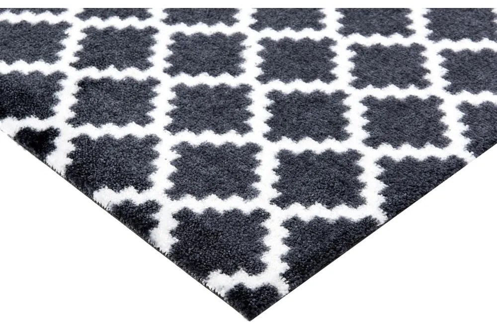 Čierno-biely behúň Zala Living Elegance, 50 × 150 cm