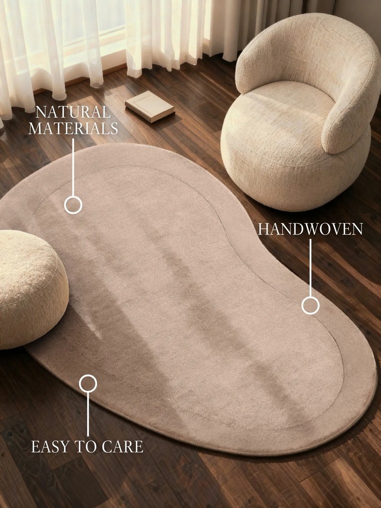 Villeroy & Boch Kusový koberec Kivi 106290 Beige, 125x200, béžová, obývacia izba