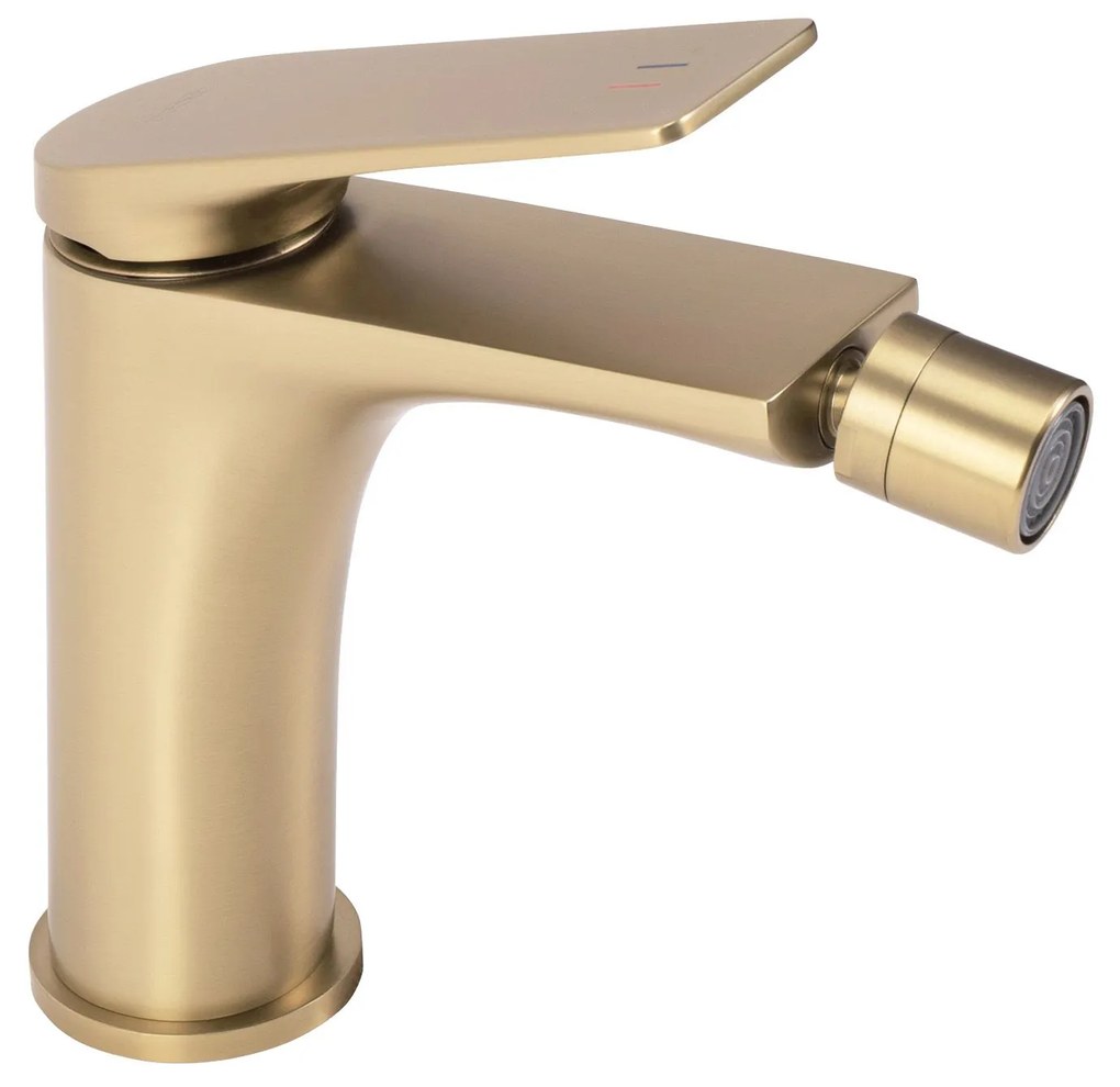 Rea Avalon, bidetová batéria h-165, zlatá matná, REA-B2701