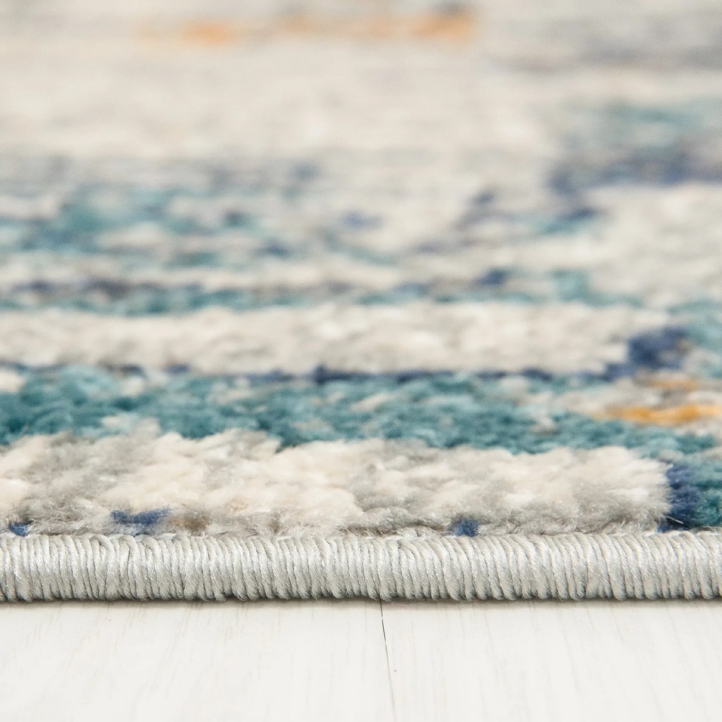 TA Koberec G053A BIELA/TMAVOMODRÁ DENVER FAA Rozmer: 180x250 cm