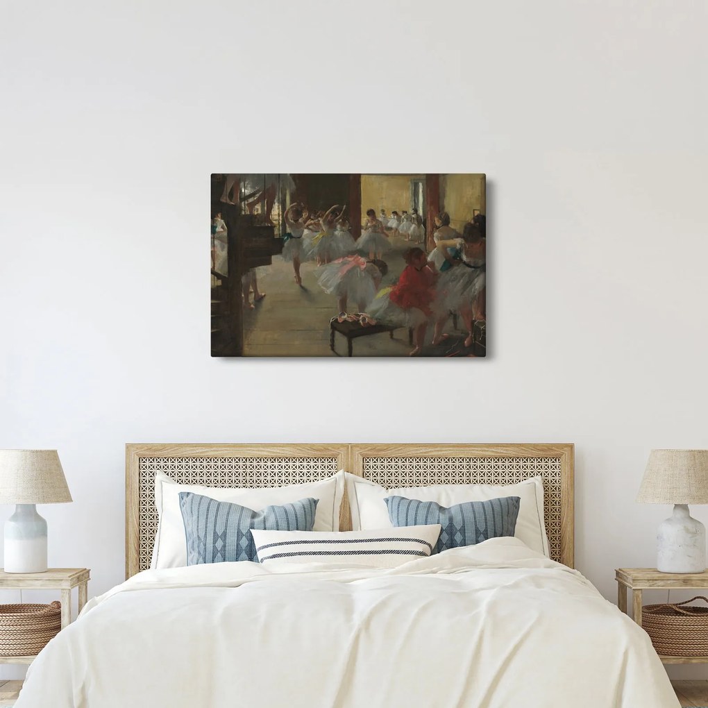 Obraz - Edgar Degas, The Dance Class, reprodukcia (90x60 cm)