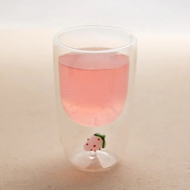 Pohár FRULA s jahodou 777295 350 ml