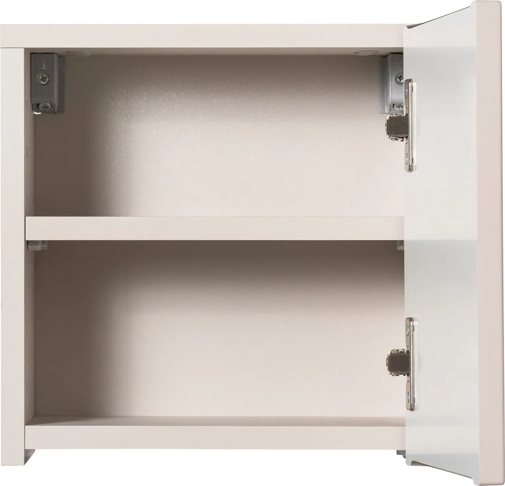 Comad Kúpeľňová skrinka závesná horná Qubik Nova Cashmere 30 čierna