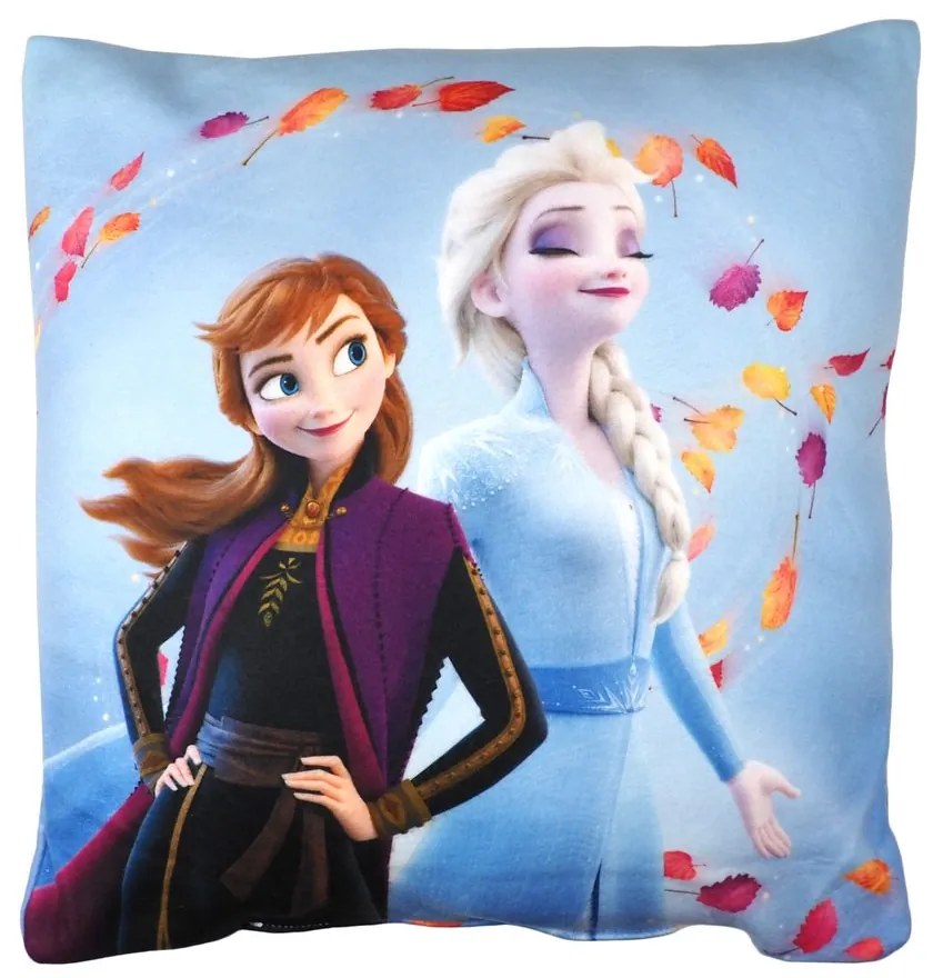 Jerry Fabrics Detský vankúšik s potlačou - Lilo a Stitch - fialová | 40 x 40 cm