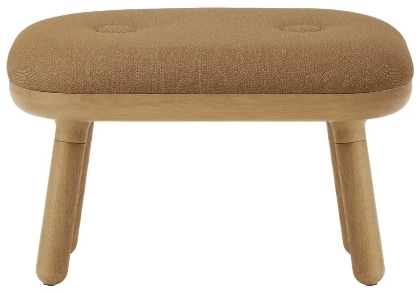 Stolička vo svetlohnedo-prírodnej farbe Paff Low – UMAGE