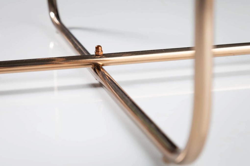 Konferenčný stolík Noble 62cm mramor zelené zlato