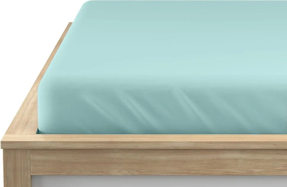 Jersey plachta EXCLUSIVE svetlo mentolová 180 x 200 cm