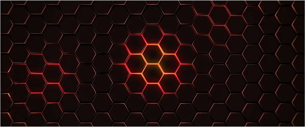 Obraz pletiva (120x50 cm)
