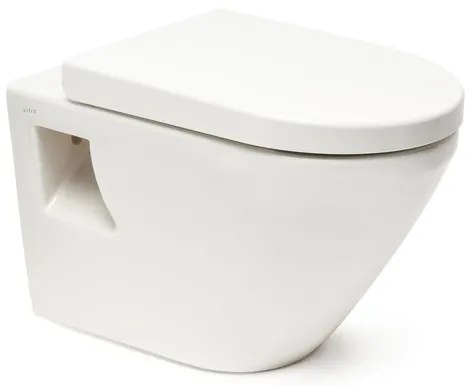 WC závesné VitrA Integra vrátane sedátka, zadný odpad 7063-003-6286