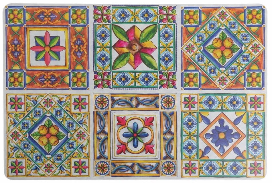 Plastové prestieranie 6 ks 45x30 cm Costiera - VDE Tivoli 1996