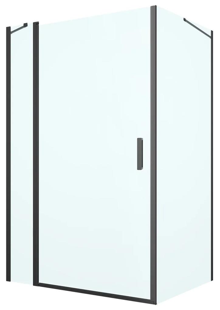 Set sprchové dvere Oltens Verdal 21206300, stena sprchovacieho kúta Oltens Hallan 22102300