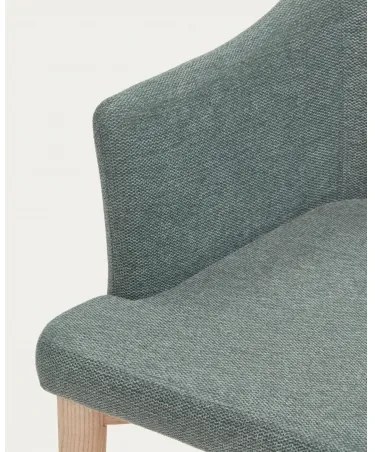 CROFT CHENILLE stolička Zelená
