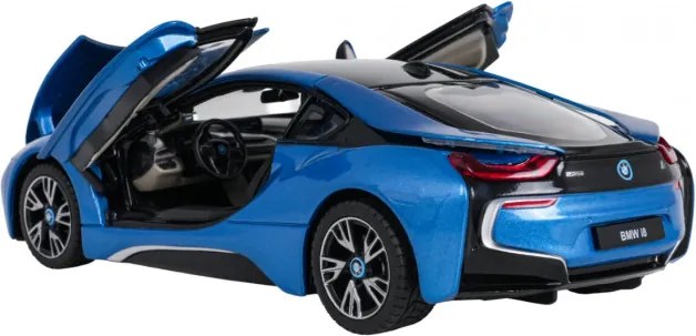 Model auta BMW i8 1:24 RASTAR modrý