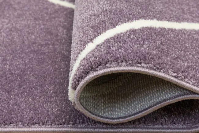 Koberec LIMA C877B fialový / krémový