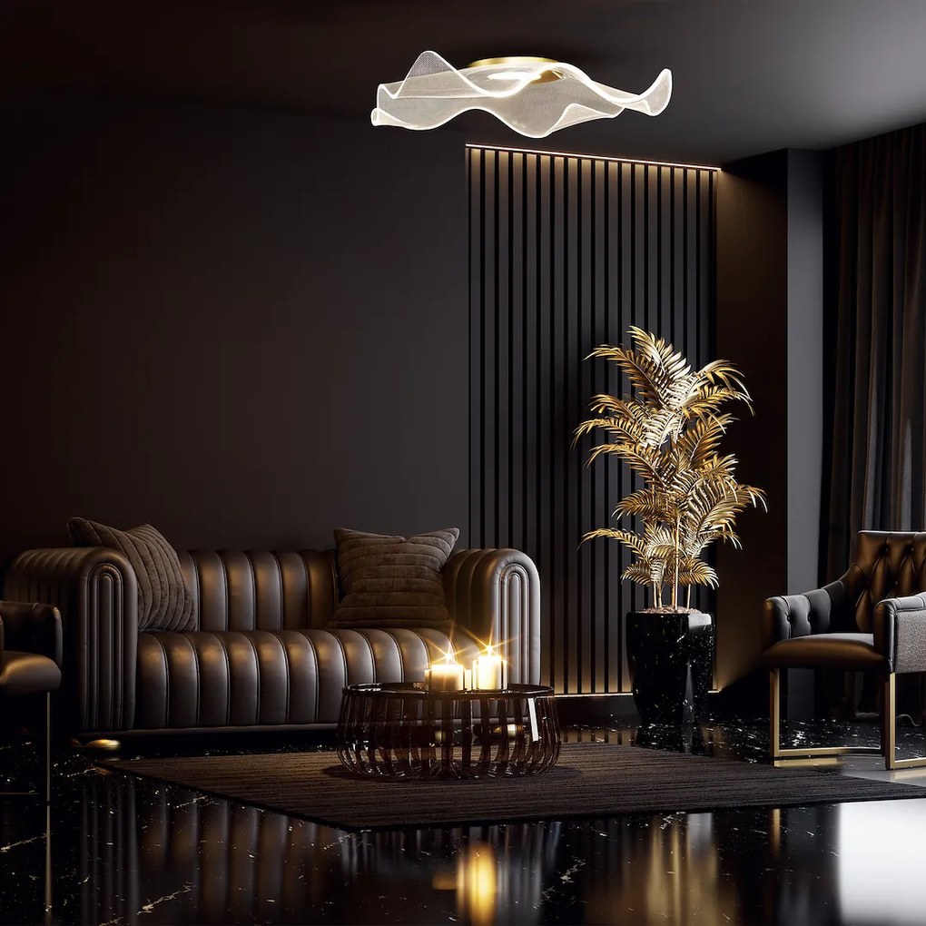 Stropné LED svietidlo Largo, 1x LED 16w, 4000k, g