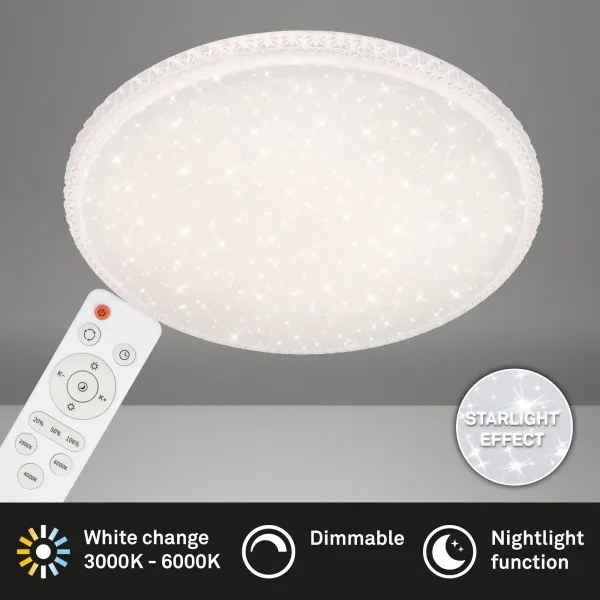 Brilo - stmievateľné LED stropné svietidlo LED/48W/230V 3000/4000/6500K, priemer 60 cm