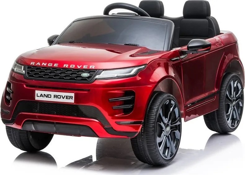 LEAN CARS Elektrické autíčko Range Rover Evoque červené lakované