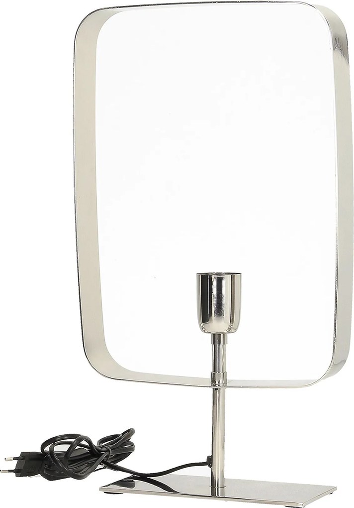 Stolová lampa Theo Silver 46 cm