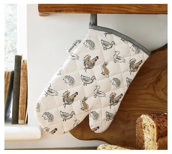 Bavlnená kuchynská rukavica Cooksmart ® Country Animals
