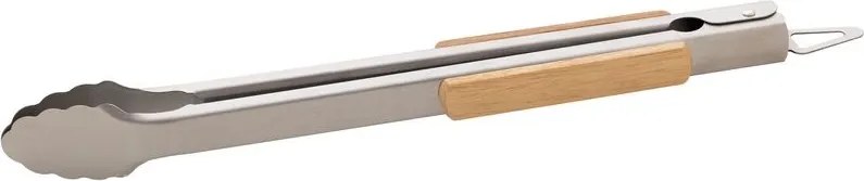 Kliešte Strend Pro Grill, na grilovanie, s drevenou rúčkou, 42 cm