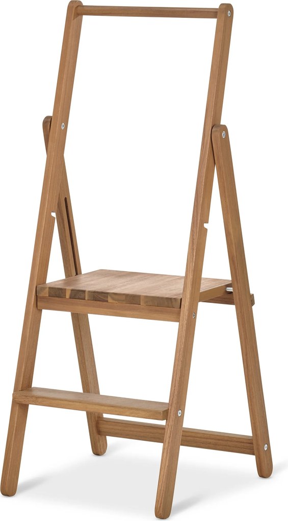 Malý rebrík z masívneho dreva