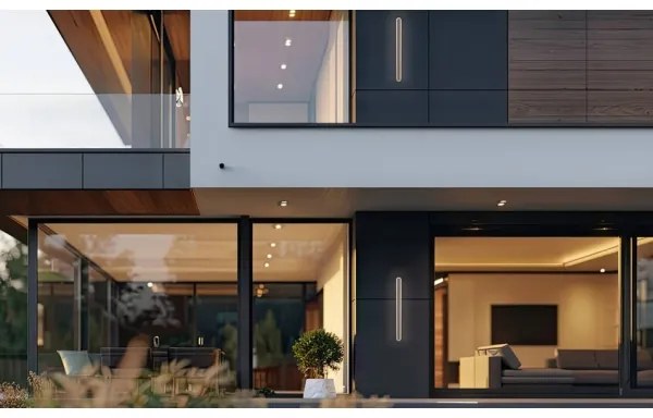 LED Vonkajšie nástenné svietidlo STICK LED/36W/230V IP65 3000K 120 cm