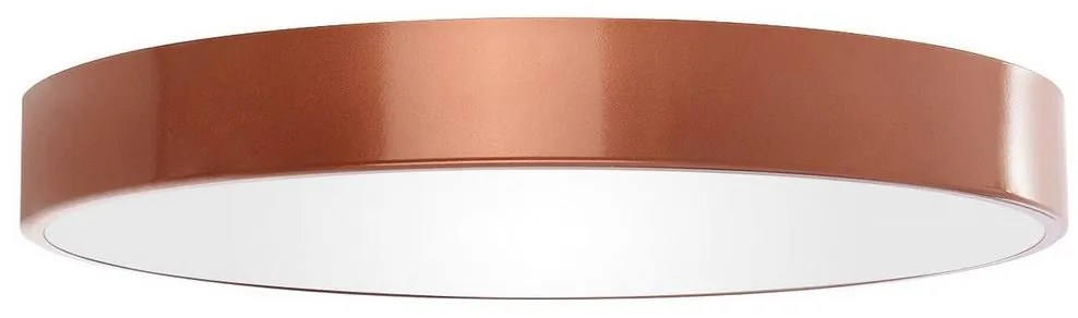 Stropné svietidlo so senzorom CLEO 6xE27/24W/230V pr. 80 cm medená