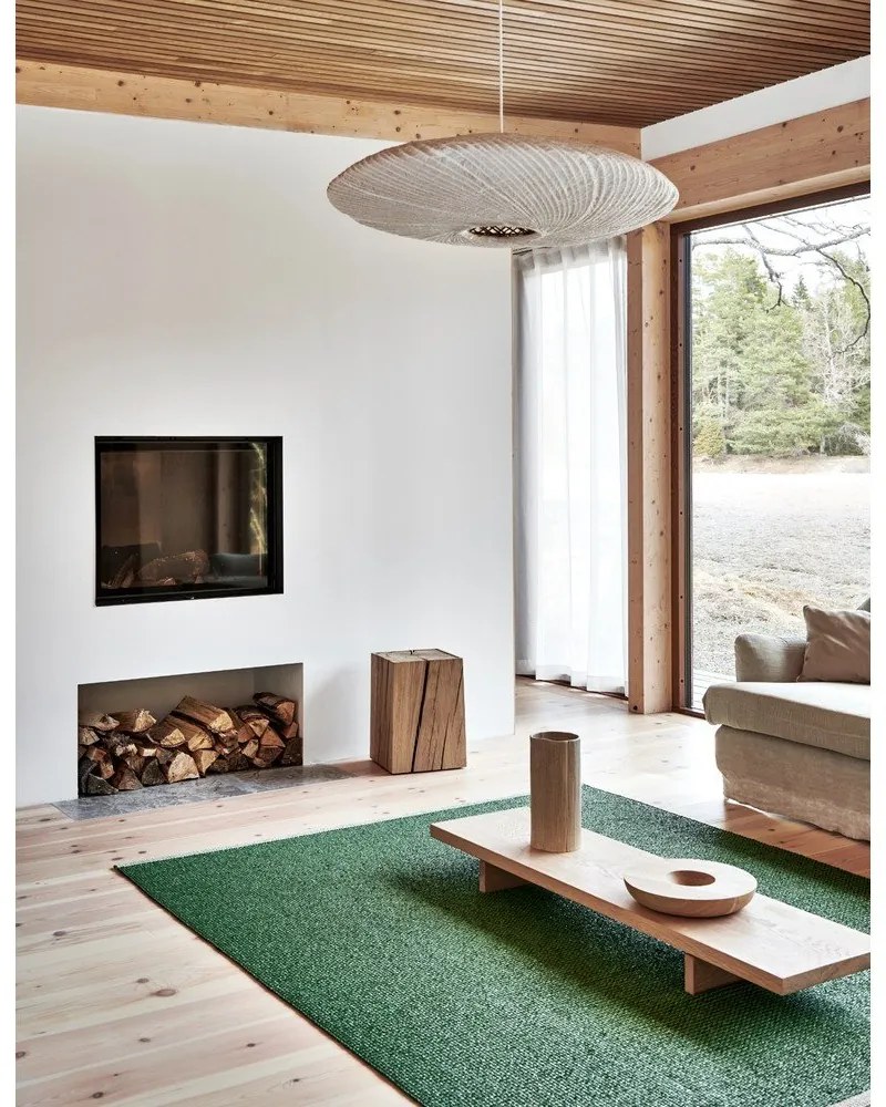 Zelený vnútorný a vonkajší behúň 60x150 cm Mono Leaf Oregano – Pappelina