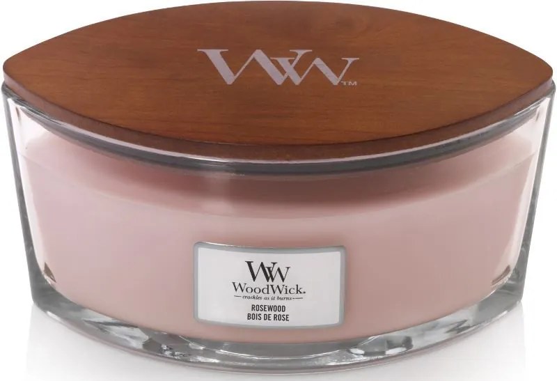 WoodWick Vonná sviečka WoodWick – Rosewood 454 g