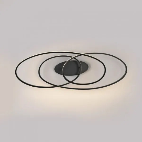 JUST LIGHT. 15321-18 - LED Stropné svietidlo LUMACA LED/33W/230V čierna