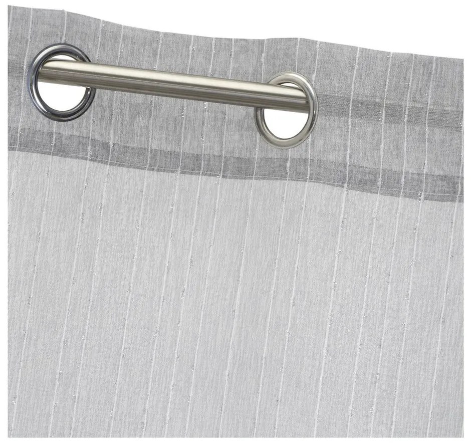 Sivá záclona 140x260 cm Vertical Thread – Casa Selección