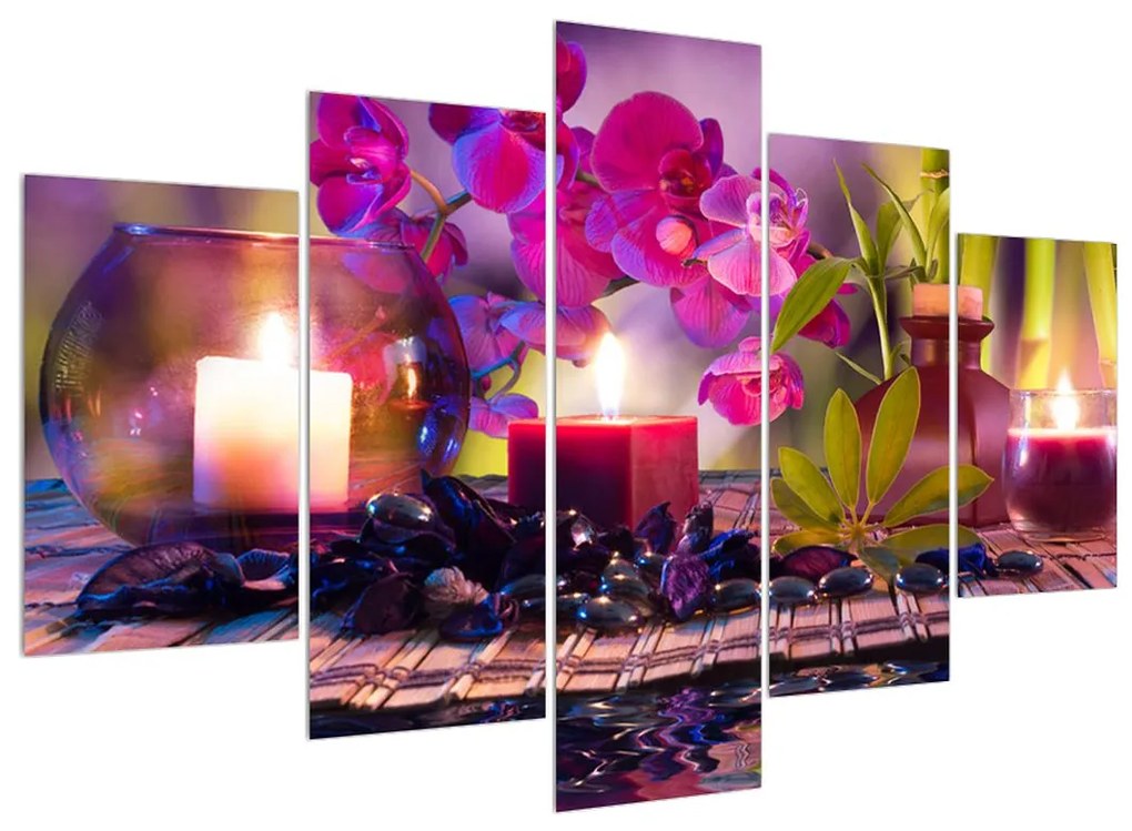 Obraz orchidee (150x105 cm)