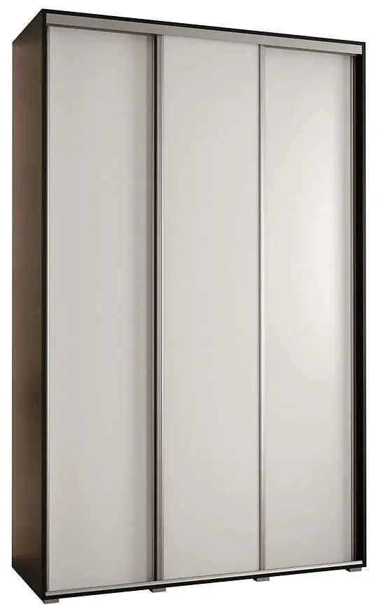 Skriňa 45 Canaris 1 150 čierna/biela/silver